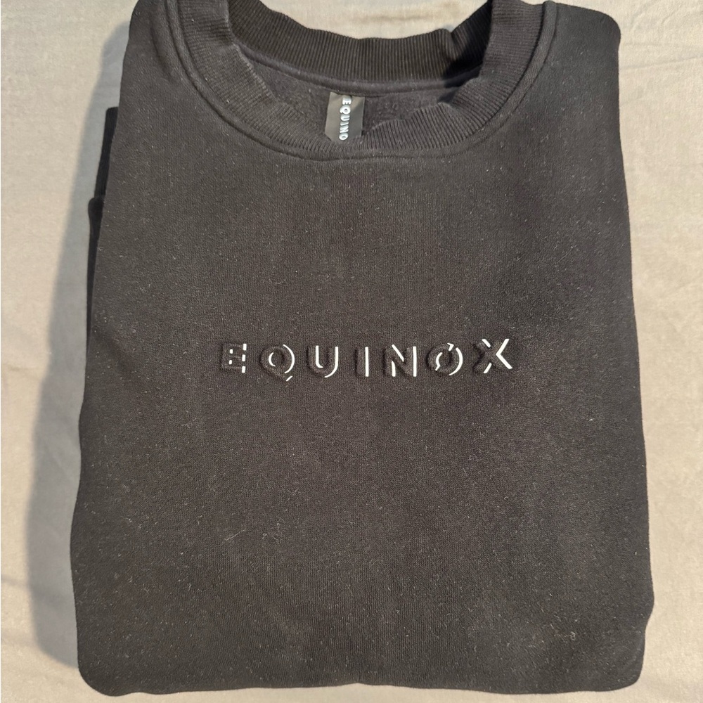 Equinox Black Sweatshirt (Unisex, Size M)